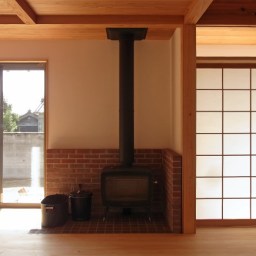 新築　としくんのおうち　薪ストーブ ドブレヴィンテージ50