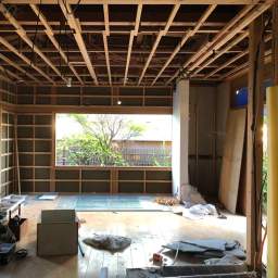 ヤマボウシの家　着工