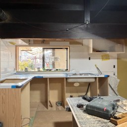 利兵衛の家　民家改修工事　キッチン